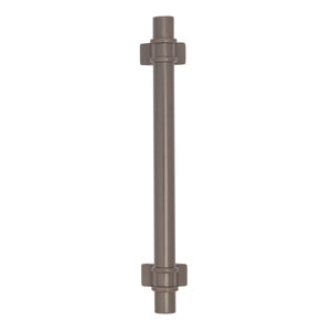 Amerock Cabinet Pull Gunmetal 5-1/16 inch (128 mm) Center to Center Davenport 1 Pack Drawer Pull Drawer Handle Cabinet Hardware