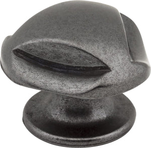 Jeffrey Alexander 915BNBDL 1-5/16" Overall Length Brushed Pewter Chesapeake Cabinet Knob