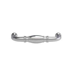 Amerock Cabinet Pull Polished Chrome 3-3/4 inch (96 mm) Center-to-Center Granby 1 Pack Drawer Pull Drawer Handle Cabinet Hardware