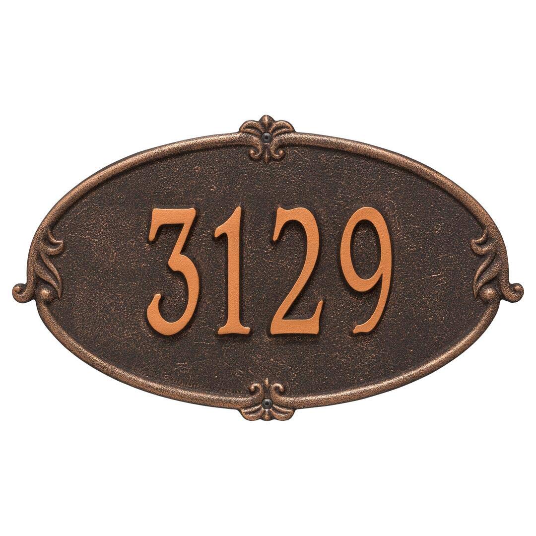 Whitehall 3114OB - Personalized Montecarlo Plaque - Standard - Wall - 1 Line