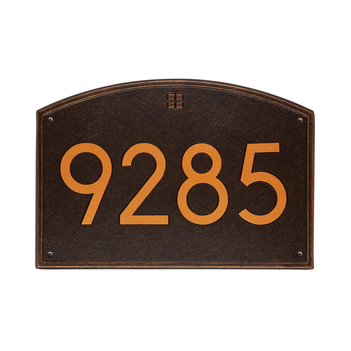 Whitehall 3907OB - Cape Charles Modern Font Plaque, Estate Wall 1-line