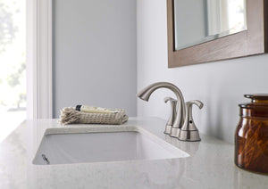 Gerber D301122BN Brushed Nickel Antioch Two Handle Centerset Lavatory Faucet