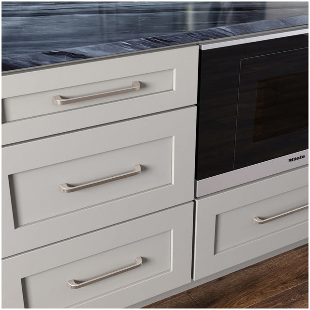 Jeffrey Alexander 972-12SN 12" Center-to-Center Satin Nickel Square Marlo Appliance Handle
