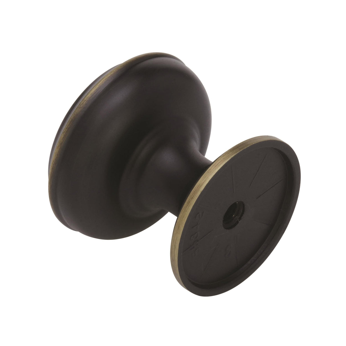 Amerock Cabinet Knob Venetian Bronze 1-1/4 inch (32 mm) Diameter Revitalize 1 Pack Drawer Knob Cabinet Hardware