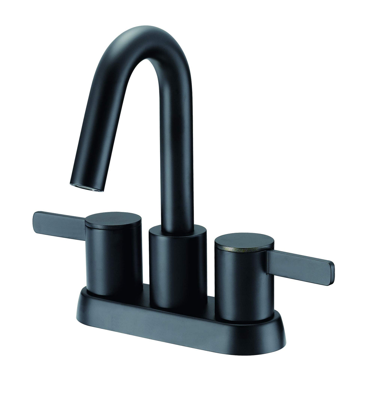 Gerber D301130BS Satin Black Amalfi Two Handle Centerset Lavatory Faucet