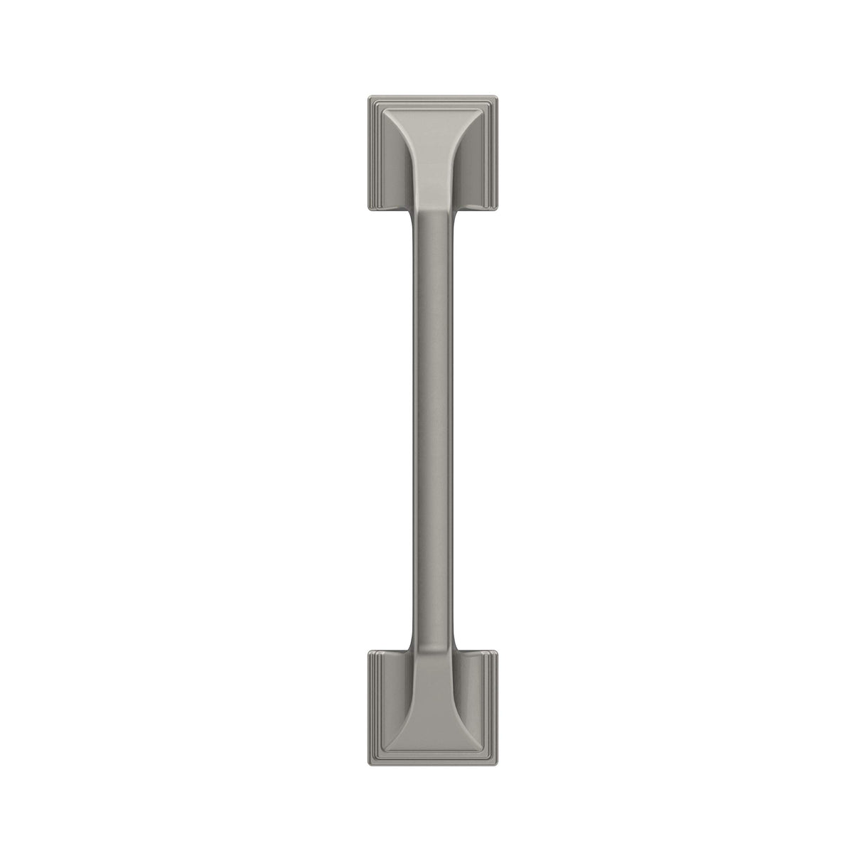 Amerock Cabinet Pull Satin Nickel 3-3/4 inch (96 mm) Center-to-Center Exceed 1 Pack Drawer Pull Cabinet Handle Cabinet Hardware