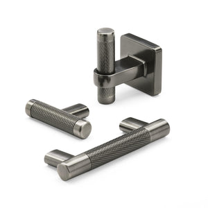 Amerock Kitchen Cabinet Pull Gunmetal 3 in & -3/4 in (76 mm & 96 mm) Center-to-Center Bronx 1 Pack Furniture Hardware Cabinet Handle Bathroom Drawer Pull