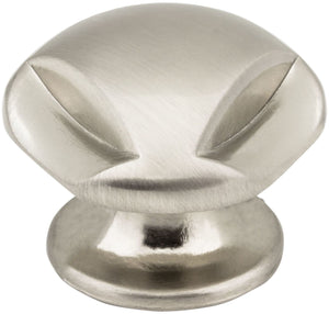 Jeffrey Alexander 915SIM 1-5/16" Overall Length Distressed Antique Silver Chesapeake Cabinet Knob