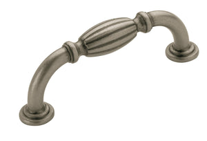 Amerock Cabinet Pull Weathered Nickel 3 inch (76 mm) Center to Center Blythe 1 Pack Drawer Pull Drawer Handle Cabinet Hardware