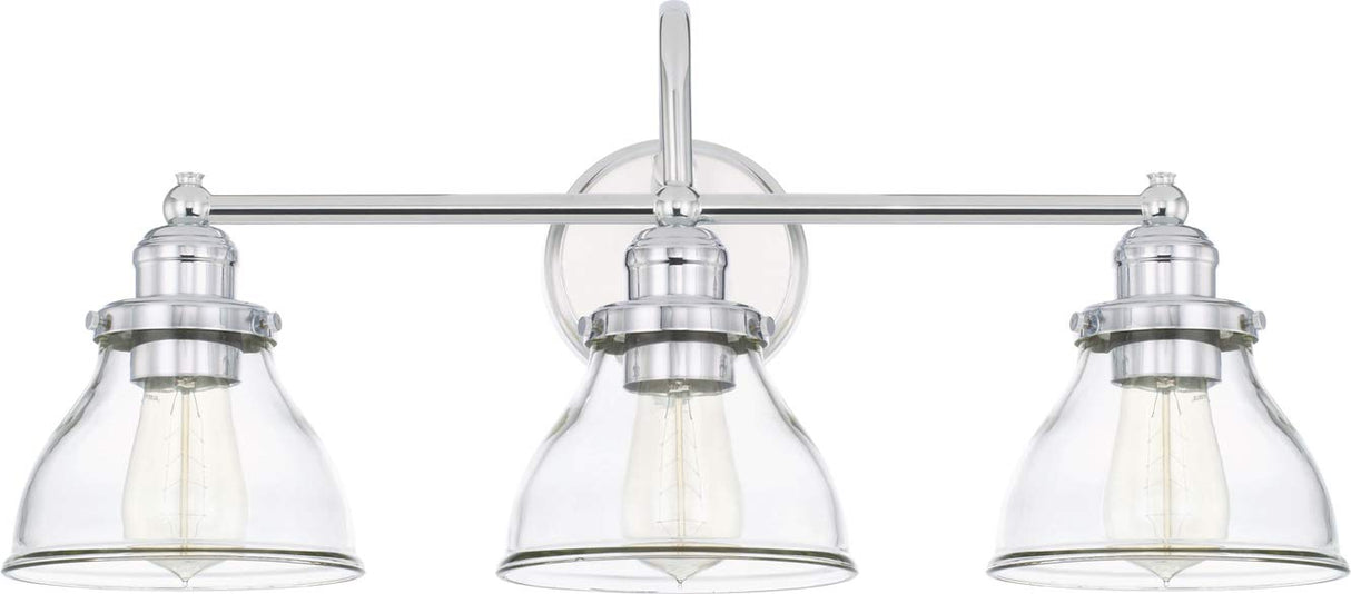 Capital Lighting 8303CH-461 Baxter 3 Light Vanity Chrome