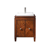 Avanity Brentwood 25 in. Vanity in New Walnut finish with Semi-recessed sink
