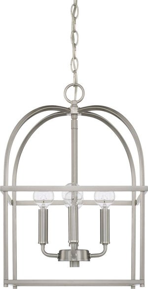 Capital Lighting 527542BN Aubrey 4 Light Foyer Brushed Nickel