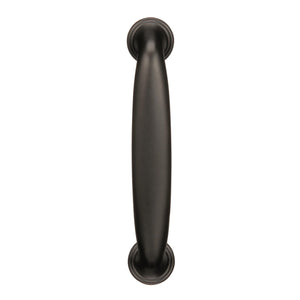 Amerock Cabinet Pull Black Bronze 3 inch (76 mm) Center to Center Kane 1 Pack Drawer Pull Drawer Handle Cabinet Hardware