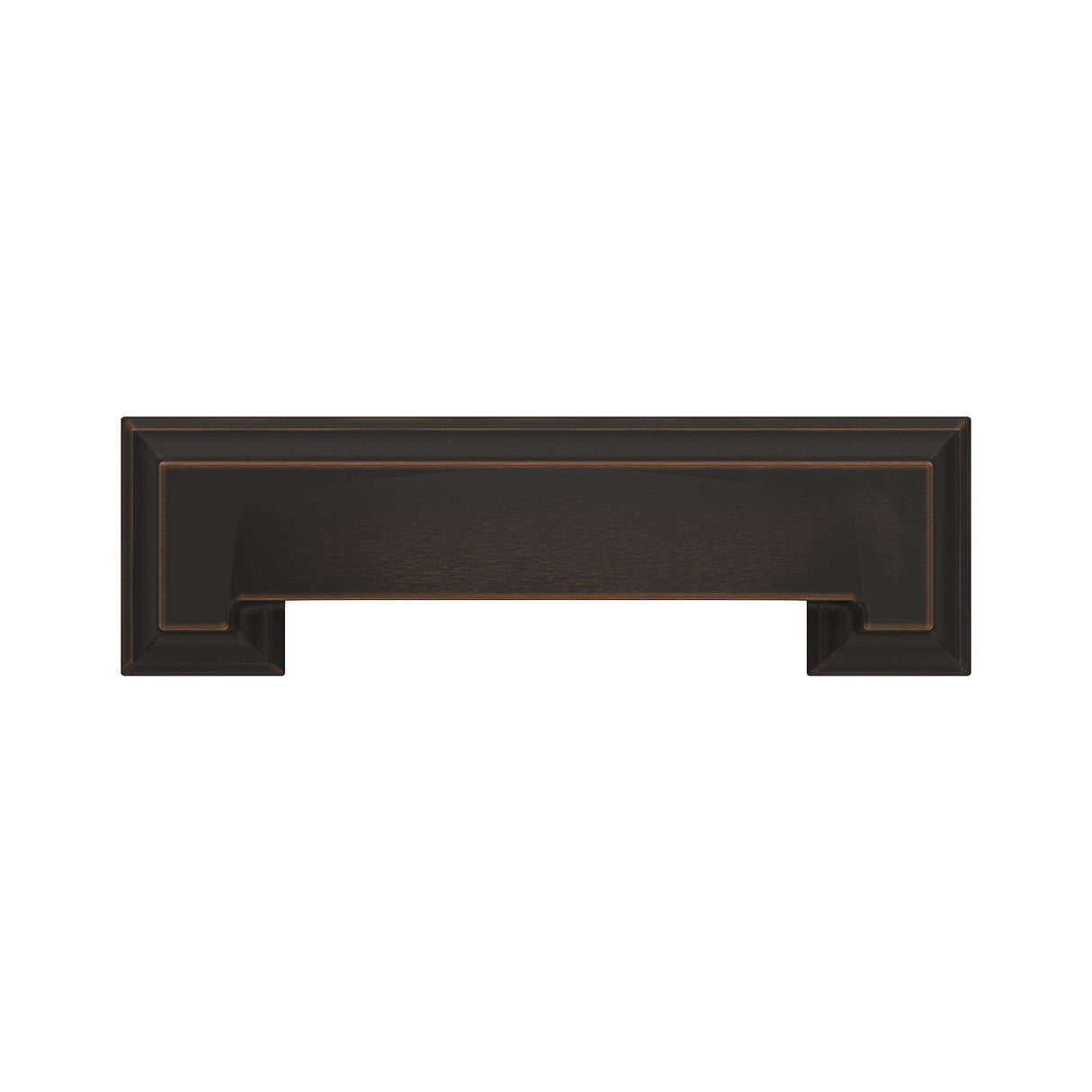 Amerock Cabinet Cup Pull Oil Rubbed Bronze 3 inch & 3-3/4 inch (76mm & 96 mm) Center-to-Center Appoint 1 Pack Drawer Pull Cabinet Handle Cabinet Hardware