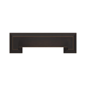 Amerock Cabinet Cup Pull Oil Rubbed Bronze 3 inch & 3-3/4 inch (76mm & 96 mm) Center-to-Center Appoint 1 Pack Drawer Pull Cabinet Handle Cabinet Hardware