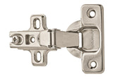 Amerock Cabinet Hinge 2-1/2 inch (64 mm) Length Hinge Nickel 2 Pack Self-Closing Hinge Concealed Hinge Cabinet Door Hinge