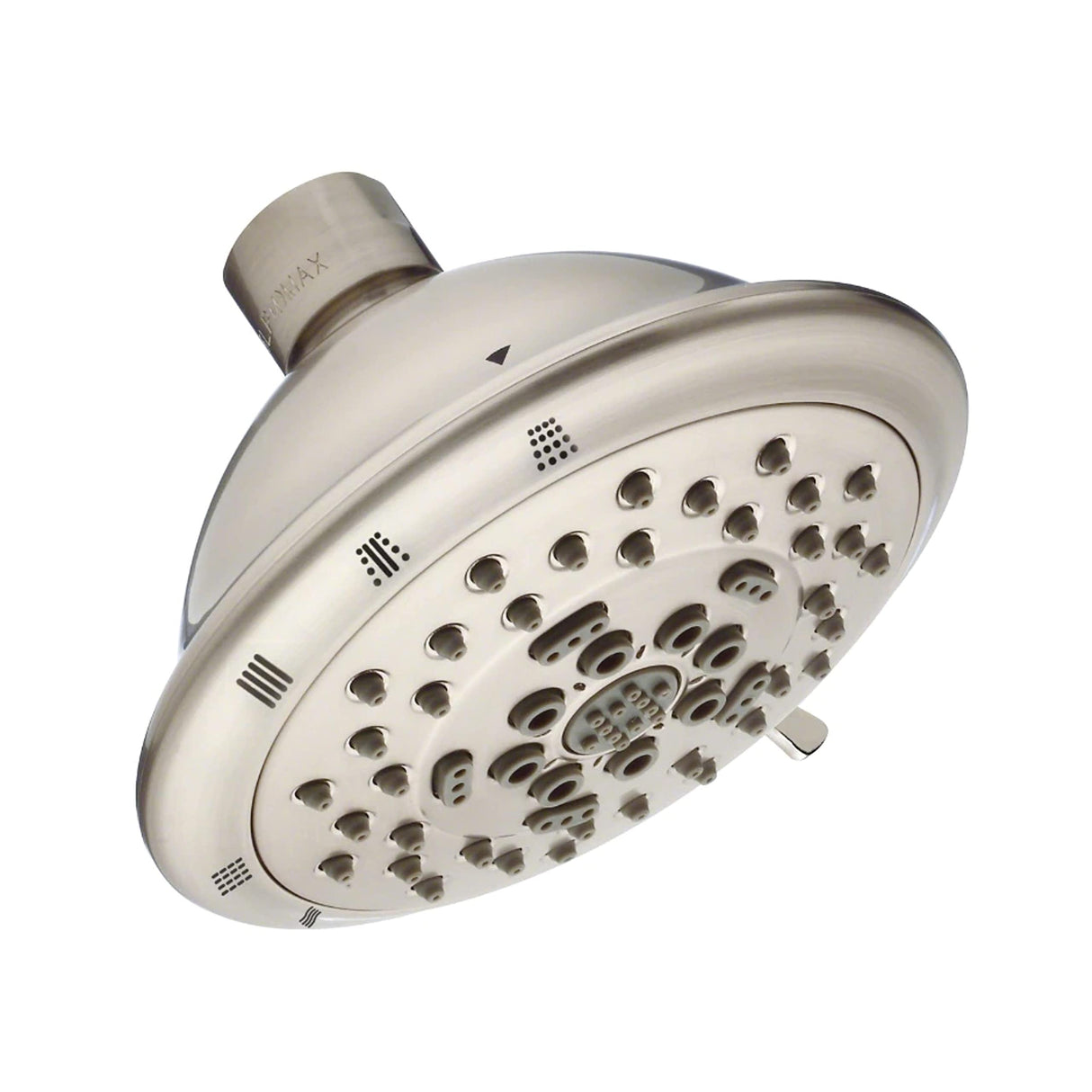 Gerber D460034 Chrome Florin 4 1/2" 5-function Showerhead, 1.75GPM