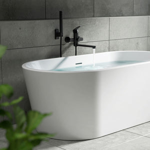 PULSE ShowerSpas 3030-WMTF-MB Wall Mounted Tub Filler in Matte Black