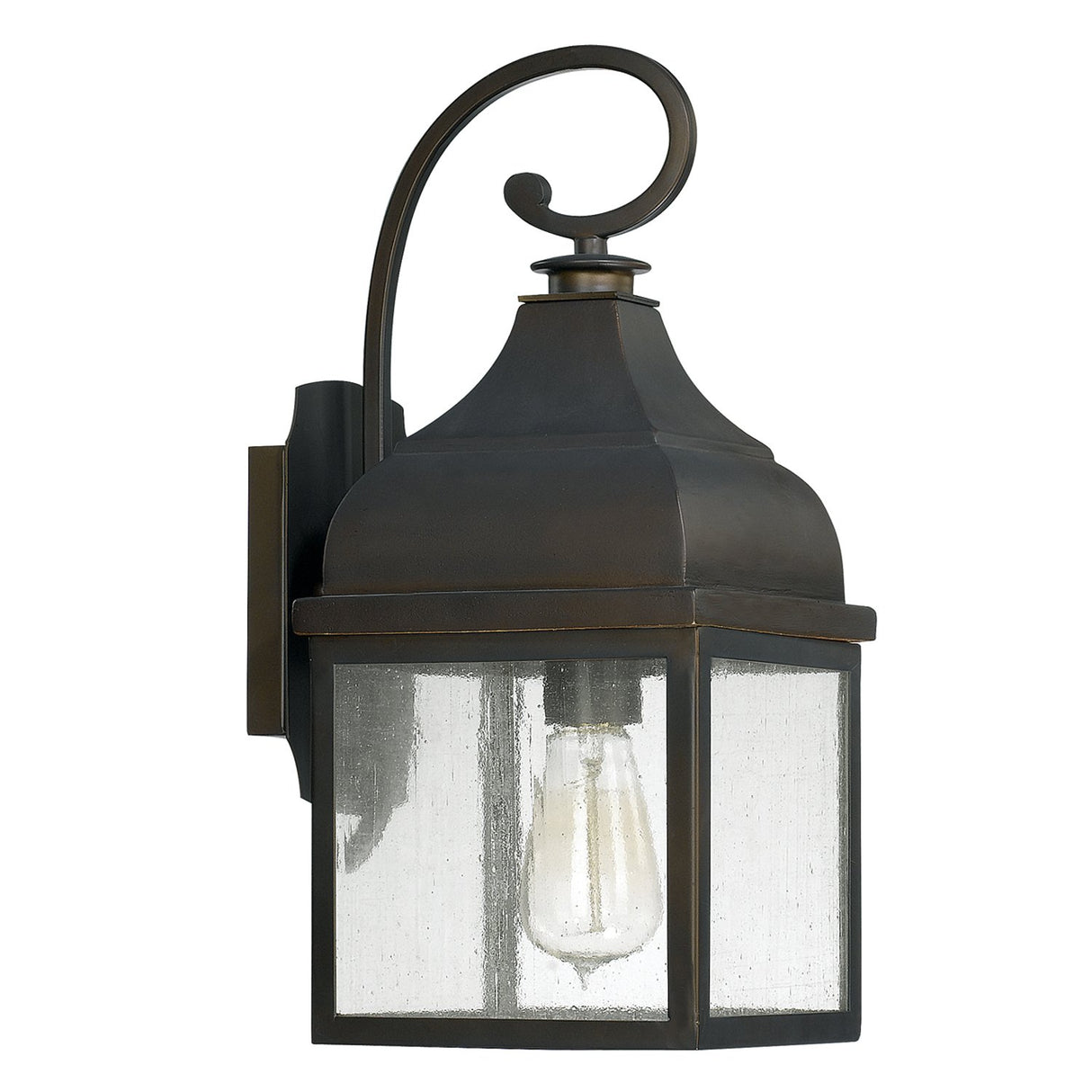 Capital Lighting 9641OB Westridge 1 Light Outdoor Wall Lantern Old Bronze