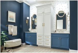 Jeffrey Alexander 678SN 1-1/4" Overall Length Satin Nickel Octagonal Wheeler Cabinet Knob