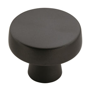 Amerock Cabinet Knob Black Bronze 1-5/8 inch (41 mm) Diameter Blackrock 1 Pack Drawer Knob Cabinet Hardware