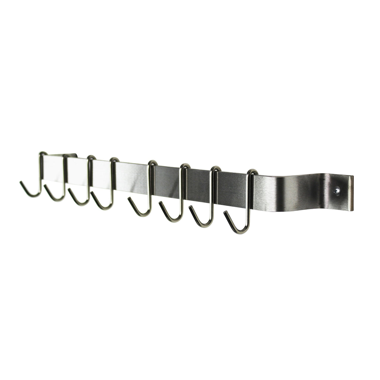 Enclume OWR1 SS 24" Easy Mount Wall Rack w/ 6 Hooks SS