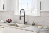 Gerber D451288BS The Foodie Pre-rinse Single Handle Spring-spout Kitchen Faucet -...