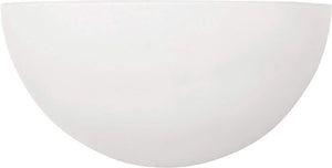 Capital Lighting 1680MW Crescent 1 Light Sconce Matte White