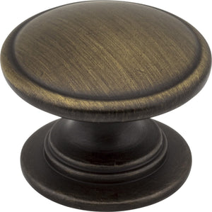 Jeffrey Alexander 3980-ORB 1-1/4" Diameter Dark Bronze Durham Cabinet Knob