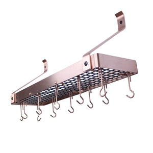 Enclume PR8BF-24 SCP 24" Bookshelf Rack w/Straight Arms & 12 Hooks SCP