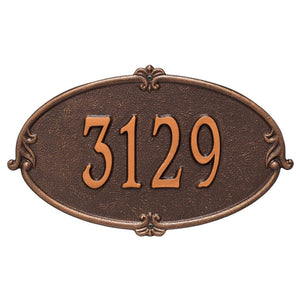 Whitehall 3114AC - Personalized Montecarlo Plaque - Standard - Wall - 1 Line