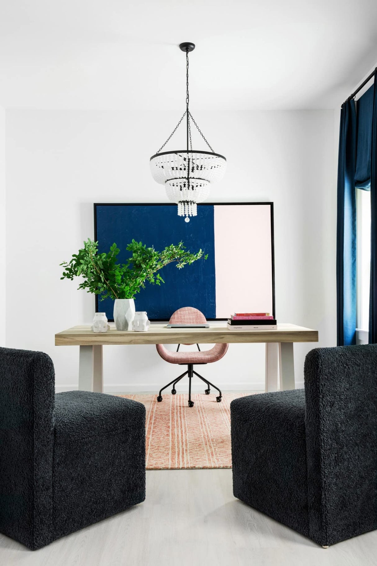 Crystorama 610-FB  Rylee 8 Light Forged Bronze Chandelier