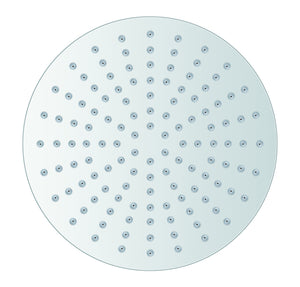 PULSE ShowerSpas 2001-250M Island Falls Stainless Steel Shower Head, Ultra Low-Profile, 10" (250mm), Brushed Matte Finish
