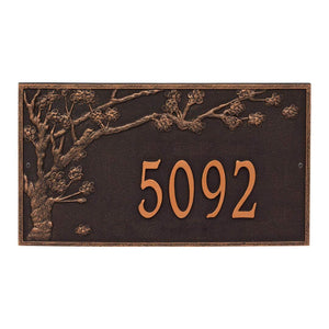 Whitehall 2519OB - Personalized Spring Blossom Plaque - Estate - Wall - 1 Line