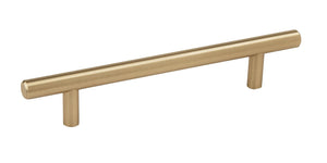 Amerock Cabinet Pull Golden Champagne 5-1/16 inch (128 mm) Center to Center Bar Pulls 1 Pack Drawer Pull Drawer Handle Cabinet Hardware
