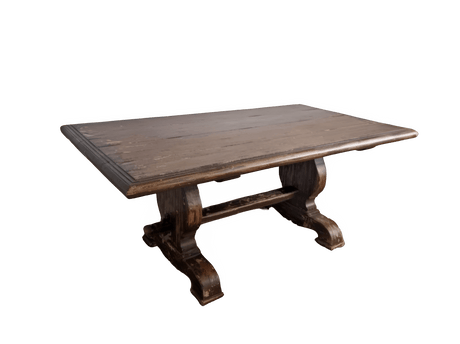 72” Walnut Farm Table PoshHaus