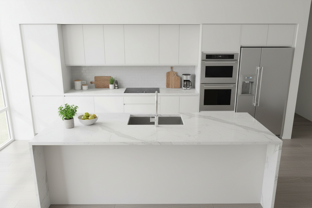 Cloudland Ridge Quartz Countertop – Summit Stone™