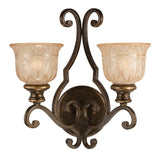 Norwalk 2 Light Bronze Umber Sconce 7402-BU