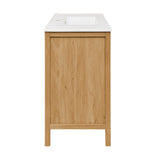 Chateau 36" Bathroom Vanity in Natural Oak