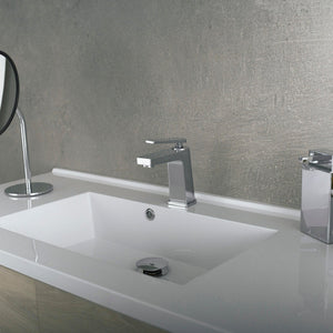 DAX Brass Single Handle Bathroom Faucet, Chrome DAX-9802