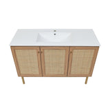 Classe 48" Bathroom Vanity in Oak