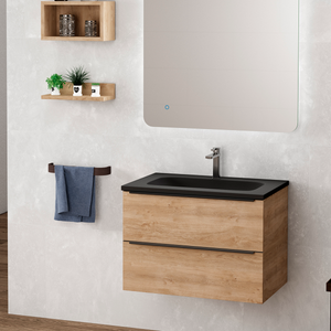 DAX Masai Resin Basin, 24", Black DAX-MASAI032418