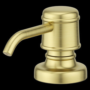 Port Haven Kitchen Soap Dispenser in Brushed Gold