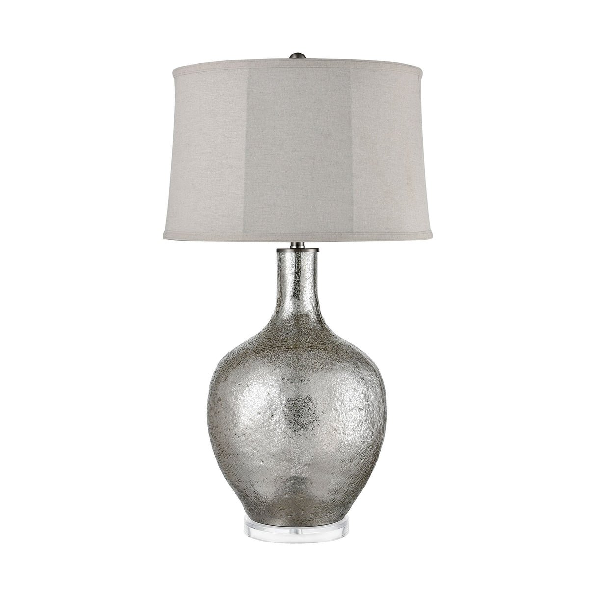 Elk 77103 Balbo 33'' High 1-Light Table Lamp - Silver Mercury