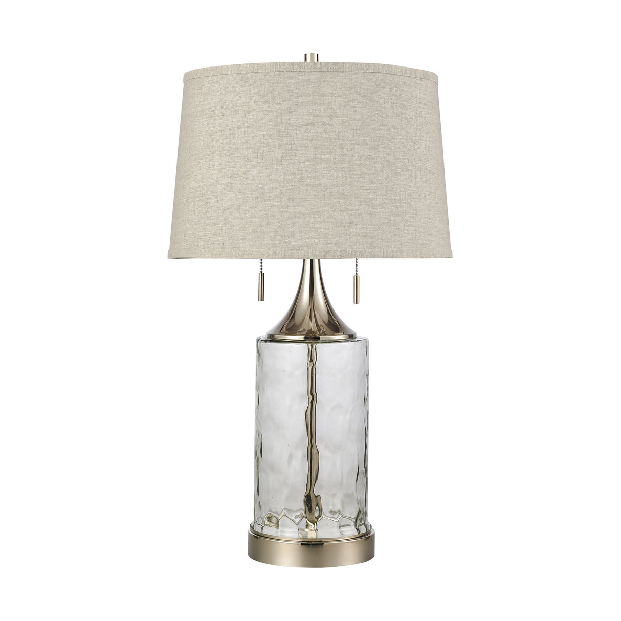 Elk 77119 Tribeca 27'' High 2-Light Table Lamp - Clear