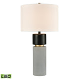 Elk 77154-LED Notre Monde 32'' High 1-Light Table Lamp - Polished Concrete - Includes LED Bulb