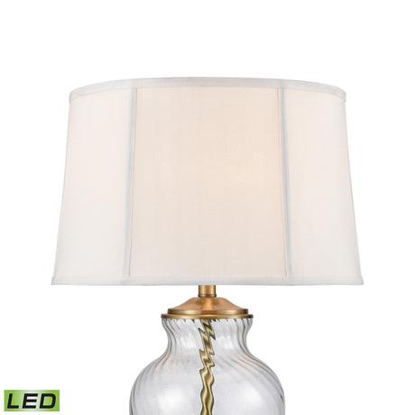 Elk 77175-LED Remmy 28'' High 1-Light Table Lamp - Antique Brass - Includes LED Bulb