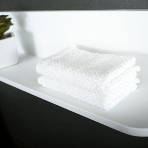 DAX Solid Surface Shelves, 24", Matte White DAX-AB-1560-24
