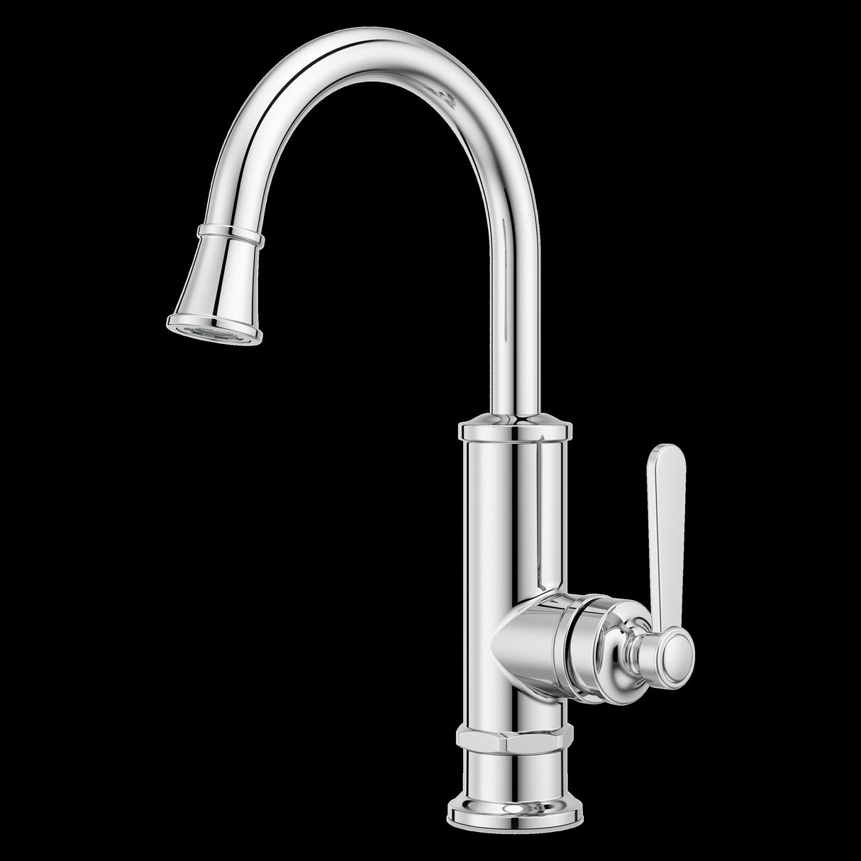 Port Haven 1-Handle Bar/Prep Kitchen Faucet in Polished Chrome