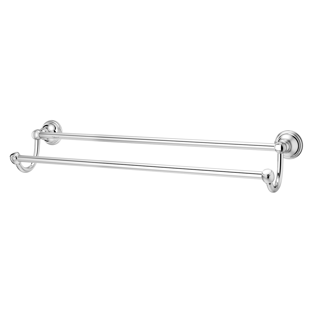 Tisbury 24" Double Towel Bar in Polished Chrome